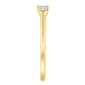 Nova Star® Yellow Gold 1/4ctw. Lab Grown Diamond Engagement Ring - image 5