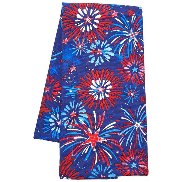 Kay Dee Designs Fireworks Dual Purpose Terry Towel - image 