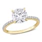 Gemstone Classics(tm) 14kt. Gold 1 4/5ctw. Moissanite Ring - image 1