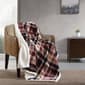 Eddie Bauer Trailhead Plaid Plush-Fleece Reversible Throw - image 2