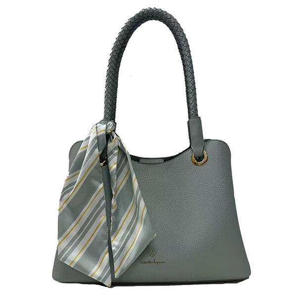 Nanette Lepore Sybil Braided Handle Shoulder Bag - image 