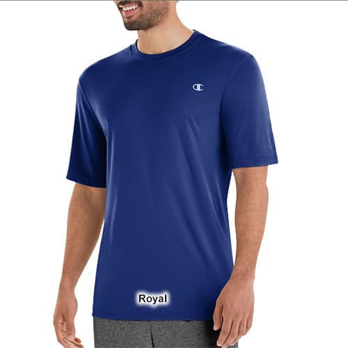 Mens Champion Essential Double Dry Vapor Tee