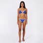 Juniors Mykonos Blue 2pc Blue Triangle Bikini with Charms Set - image 1