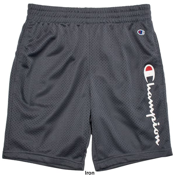 Boys &#40;8-20&#41; Champion&#174; Open Hole Mesh Solid Shorts