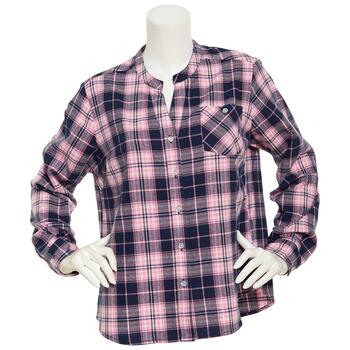 Petite Hasting & Smith Long Sleeve Flannel Plaid Shirt - Boscov's