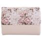 Tahari Pyramid Floral Cosmetic Case - image 1