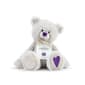 Baby Demdaco February Birthstone Bear - image 1