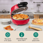 HomeCraft 12" Stone Baked Pizza Maker - image 2