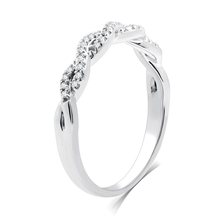 Nova Star® Lab Grown Diamond Halo Twisted Shank Bridal Set