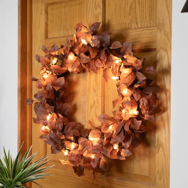 Northlight Seasonal 25ft. Clear C7 Christmas Lights - Brown Wire