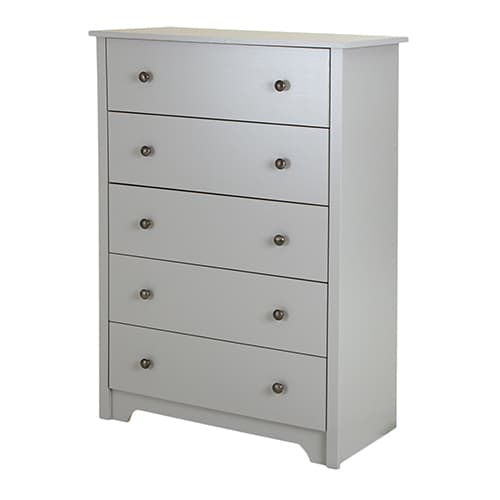 South Shore Vita Soft Grey 5-Drawer Chest - image 