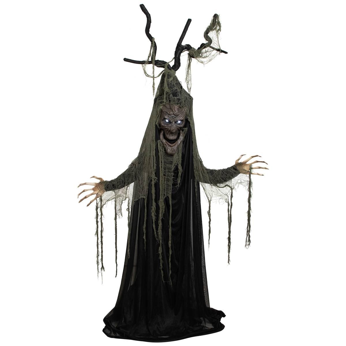 Open Video Modal for Northlight Seasonal 7ft. Animated Tree Man Halloween Decoration