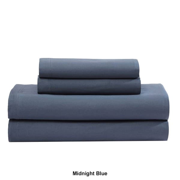 Calvin Klein Organic Earth Solid Cotton 4pc. 300 TC Sheet Set