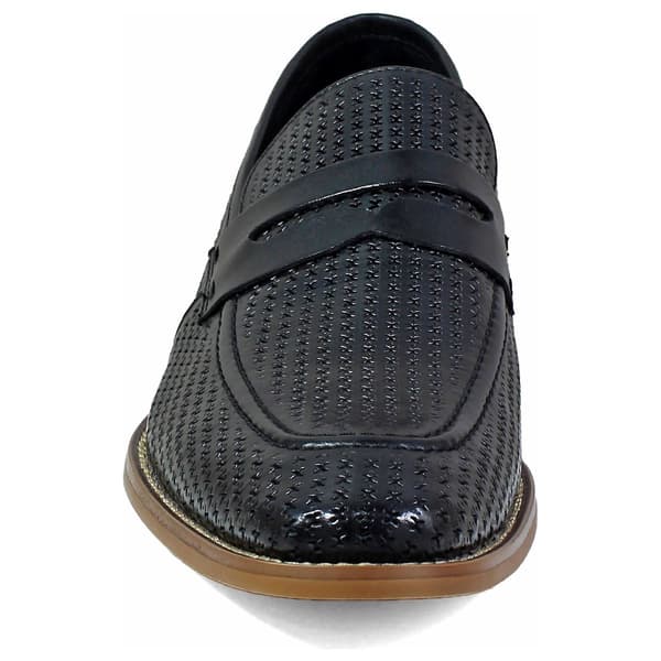 Mens Stacy Adams Belfair Slip on Moc Toe Loafers