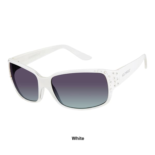 Womens SOUTHPOLE Plastic Rectangle Sunglasses