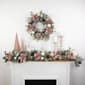 Northlight Seasonal 24in. Floral Frosted Pine Christmas Wreath - image 3