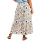Womens Robert Louis Coastal Pull On Drawstring Tier Maxi Skirt - image 2