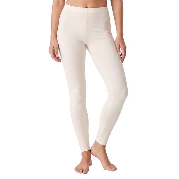 Womens LANDS'' END Solid Full Length Legging Pants - image 