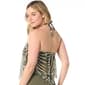 Womens Coco Reef Graphic Palm Aura Mesh Ruffle Swim Top - image 2