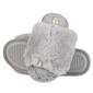 Womens Jessica Simpson High Plush Bunny Fur Slippers - image 1