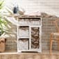 Baxton Studio Abril White Wood Drop Leaf Ironing Board Cabinet - image 12