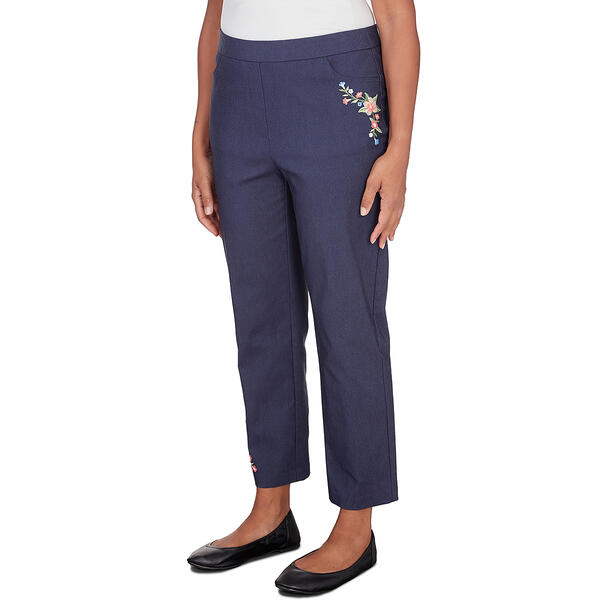 Petite Alfred Dunner A Fresh Start Millennium Allure Ankle Pants