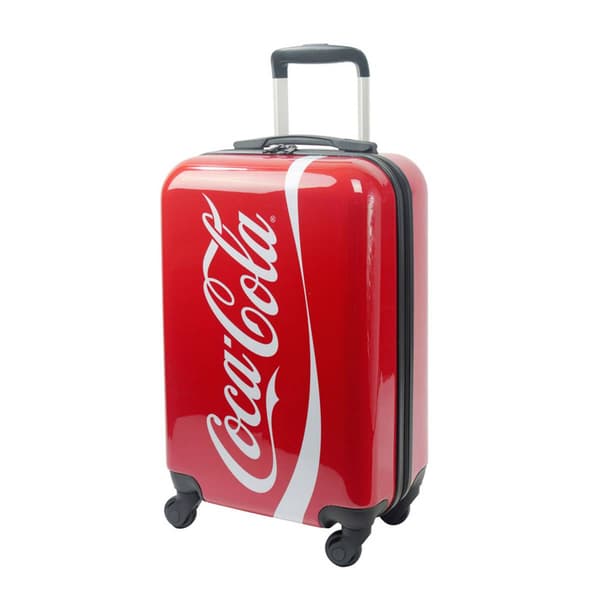 FUL Coca Cola 21in. Spinner Rolling Upright Suitcase