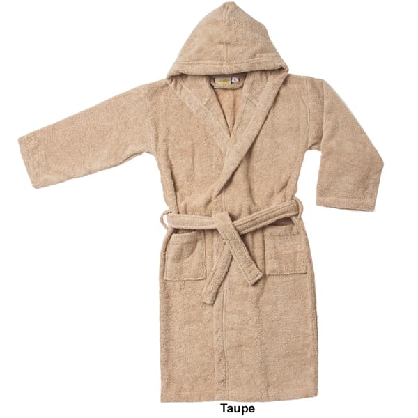 Kids Superior Egyptian Cotton Terry Hooded Bathrobe