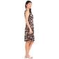 Womens Connected Apparel Sleeveless Floral Challis A-Line Dress - image 4