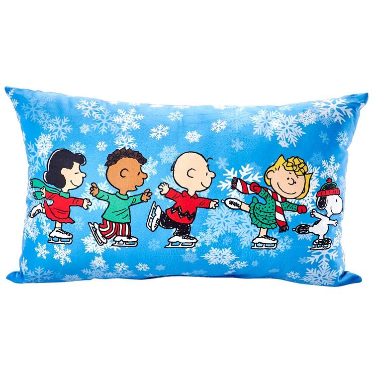 Peanuts(tm) Character Skating Decorative Pillow - 12x20