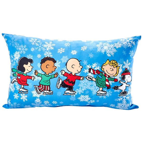 Peanuts(tm) Character Skating Decorative Pillow - 12x20 - image 
