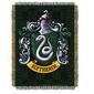 Northwest Harry Potter Slytherin Shield Woven Tapestry Throw - image 1