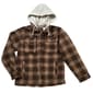 Young Mens Architect(R) Jean Co. Nordic Fleece Hood Jacket - Brown - image 1