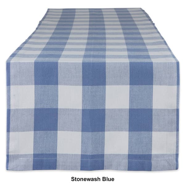 DII&#174; Design Imports Buffalo Check Table Runner