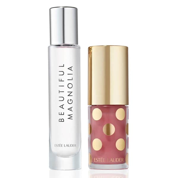 Estee Lauder&#8482; Beautiful Magnolia Joyful Lip Oil + Perfume Set
