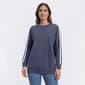 Petite Mountain Ridge Double Stripe Sleeve Sweatshirt - image 3