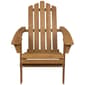 Northlight Seasonal 36in. Classic Folding Adirondack Chair - image 2