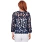 Plus Size Skye''s The Limit Coastal Blues 3/4 Sleeve Cardigan - image 2