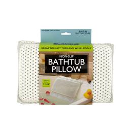 Non Slip Bathtub Pillow w/ Suction Cup