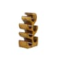 9th & Pike® Natural Acacia Wood Wine Rack Sculpture - image 7