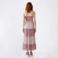 Juniors No Comment Mix Floral Tier Maxi Dress with Bust Cup - image 3