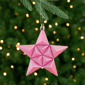 DAK 12ct. Matte Glittered Star Shatterproof Ornaments - image 3