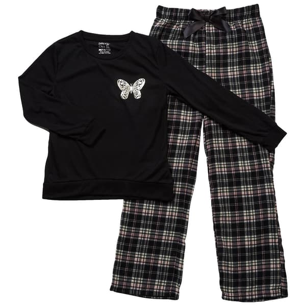 Girls &#40;7-16&#41; Sleep On It&#40;R&#41; Butterfly Top & Pajama Pants - image 