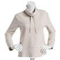 Womens RBX Jacquard Peached Rib Cowl Neck Pullover Top - image 4