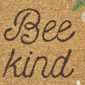 VCNY Home Multicolor Bee Kind Outdoor Coir Doormat - image 3