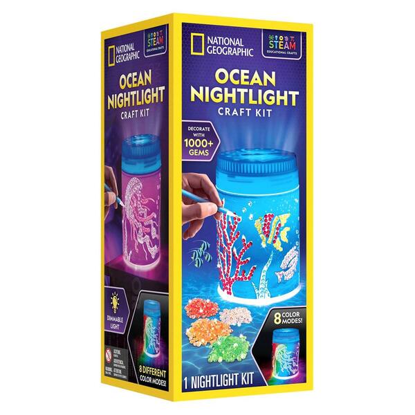 National Geographic Ocean Nightlight Craft Kit - image 