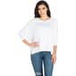 Womens 24/7 Comfort Apparel Oversized Dolman Tee - image 8