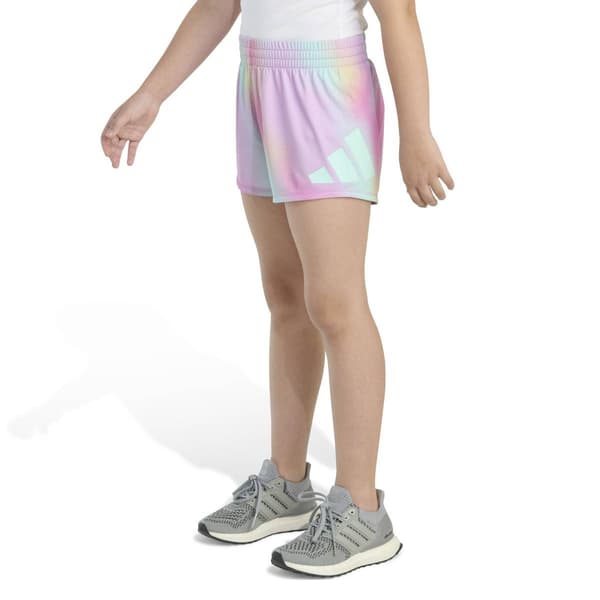 Girls (7-16) adidas® Ombre Dot Emblem No Side Seam Shorts