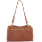American Leather Co. Lenox Leaf Studded Shoulder Bag - image 4