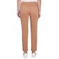 Womens Hearts of Palm Red-y To Shine Stretch Solid Pants - image 2